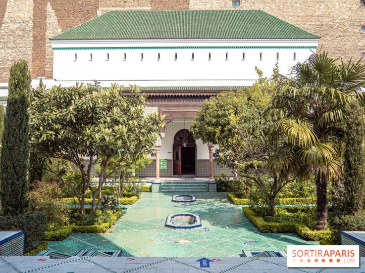 La Mosquée de Paris et son jardin en fleurs