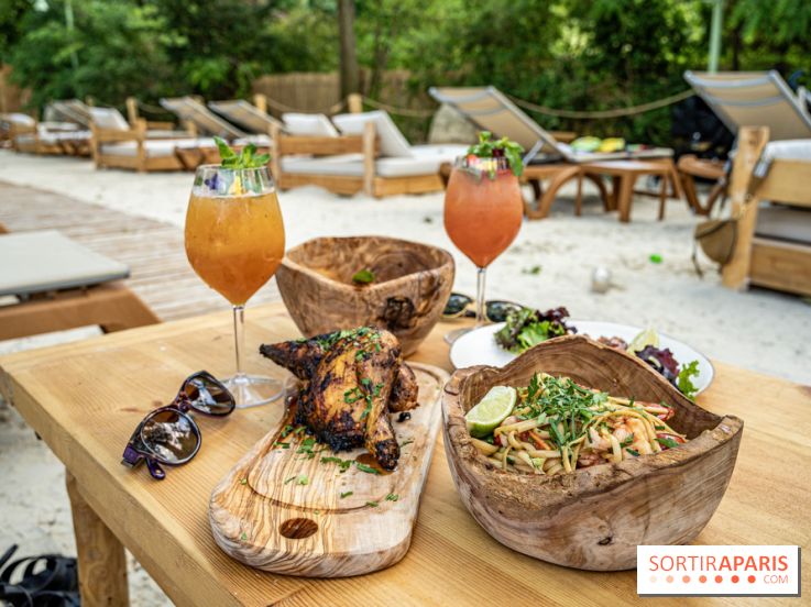 Le Beach Parisienne du Chalet du lac, la plage estivale à Paris