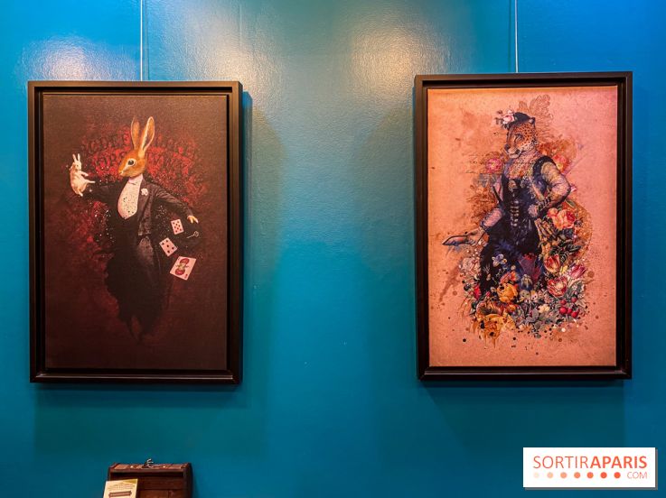 Thérianthropes, nos photos de l'exposition de Patrick Baud, alias Axolot, à la Time Corp Gallery