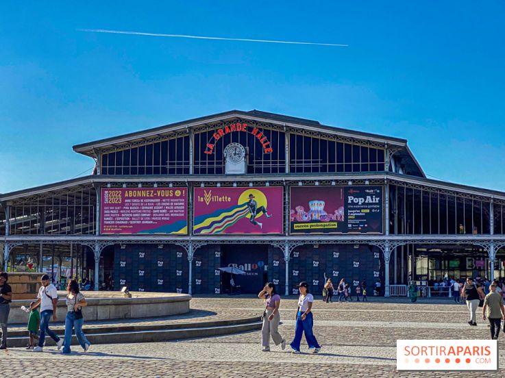 Visuels musée et monument Grande Halle de la Villette