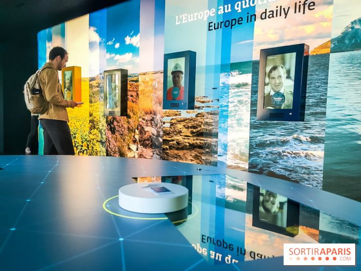 Europa Expérience, un lieu d'exposition gratuit et immersif sur l'Union Européenne à Paris