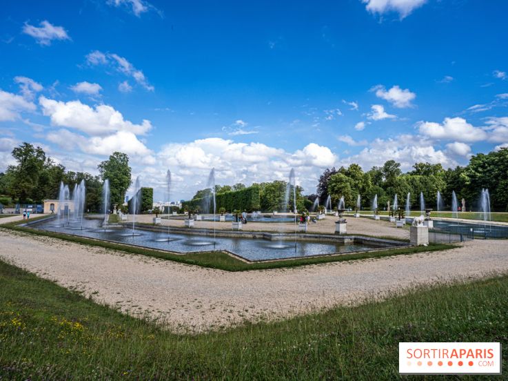 Jeux d'eau au Domaine National de Saint-Cloud