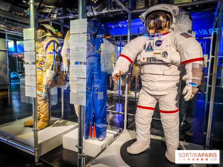 Up to space : devenez un astronaute avec l'exposition du musée de l'Air et de l'Espace, nos photos