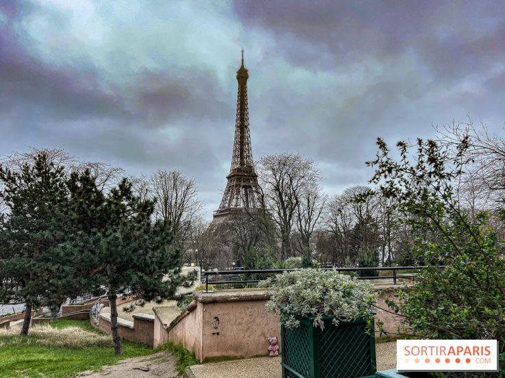 Visuels Paris - Tour Eiffel - mauvais temps - météo