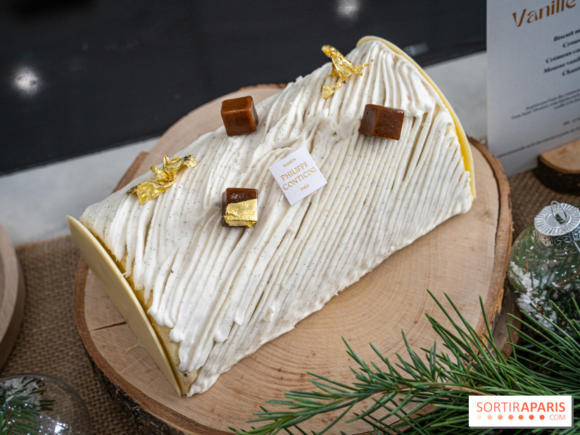 Bûches de Noël Philippe Conticini 2022 - bûche vanille