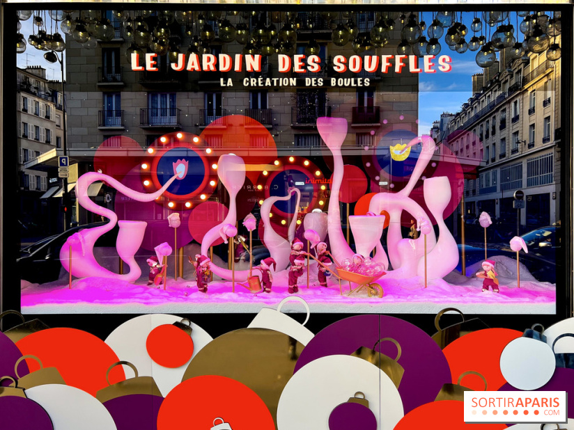 Vitrines de Noël 2022 Le Bon Marché Rive Gauche