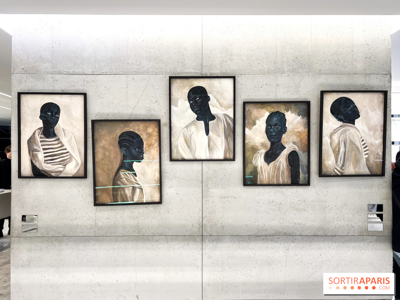 Exposition Elladj Lincy Deloumeaux chez Saint Laurent Rive Droite