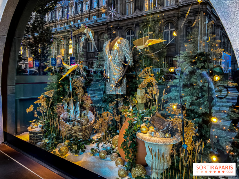 Les vitrines de Noël du BHV 2022 
