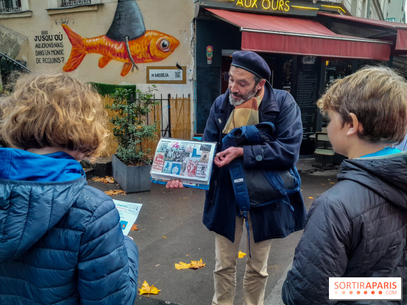 Rallye street art à Belleville avec Paris d'enfants