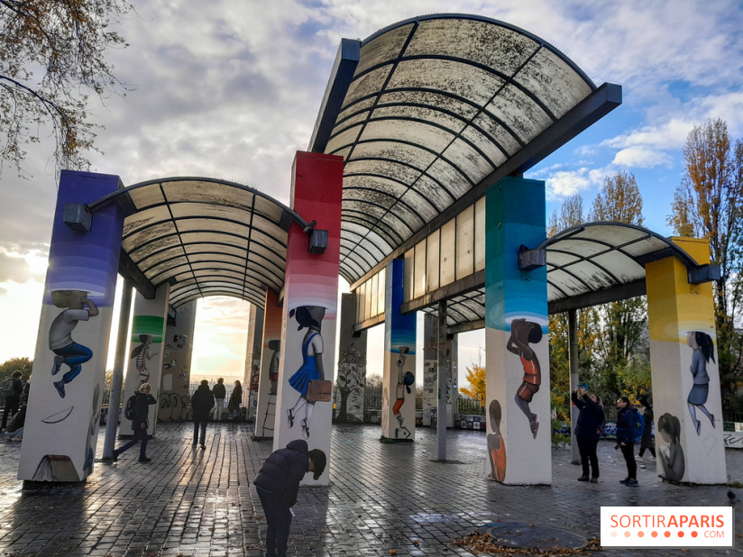 Visuels - Parc de Belleville en automne 