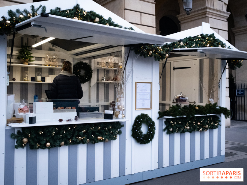 Le chalet gourmand de l'Hôtel de Crillon sur la place de la Concorde pour ce Noël 2022