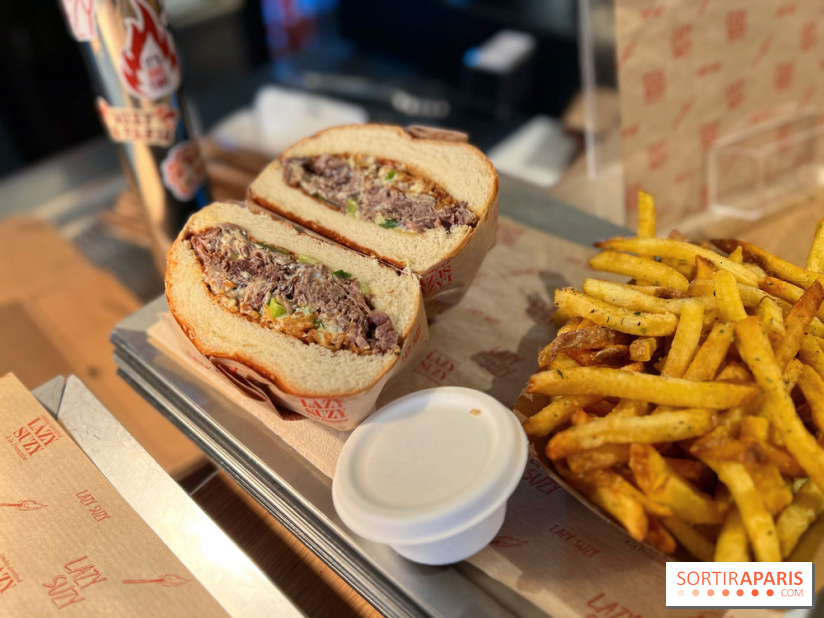 Lazy Suzy - Burger au bœuf effiloché