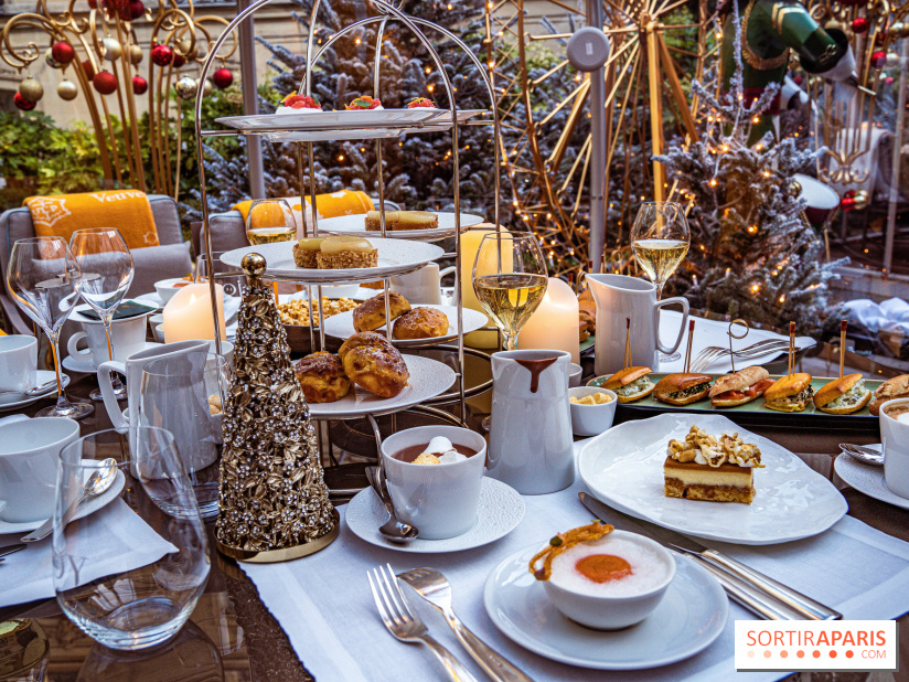 Le tea Time du Joy à l'Hôtel Fouquet's Paris par Anthony Coquereau