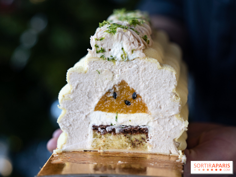 Bûche de Noël du Printemps Haussmann 2022 par Bryan Esposito