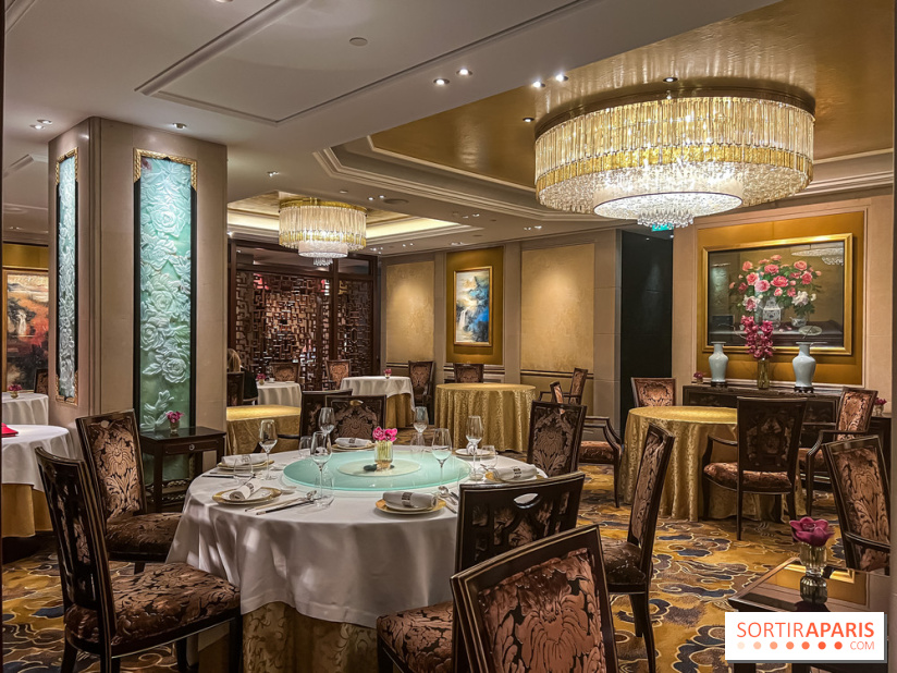 Le Menu du Nouvel an Chinois au Shang Palace - salle