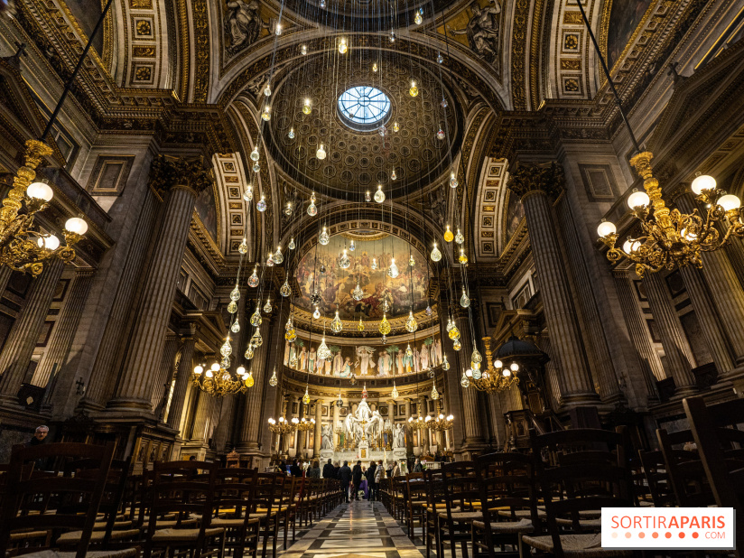 Larmes de Joie, l'installation monumentale de Benoît Dutour dans l'Eglise de la Madeleine 