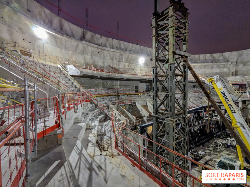 Album Photos Chantier Adidas Arena - Porte de la Chapelle