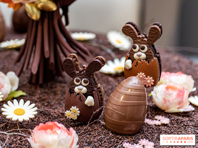 Chocolats de Pâques 2023 à la Maison du Chocolat - Fleurs de Pâques