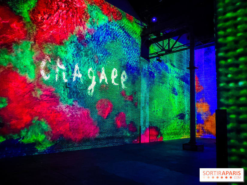 Chagall, Paris-New York, l'exposition immersive inédite de l'Atelier des Lumières - photos - IMG20230216101114