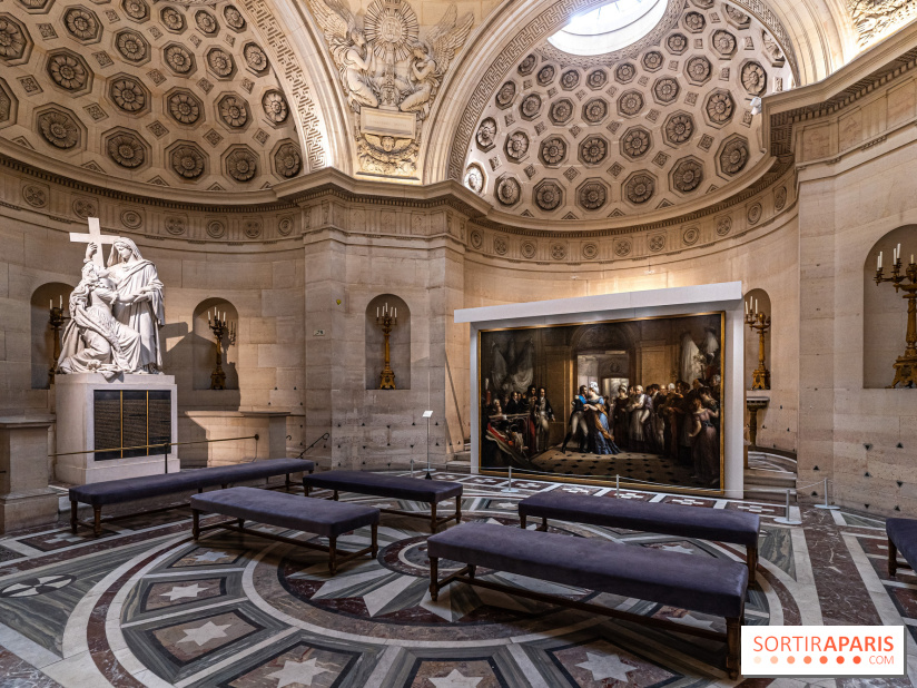 Exposition à La Chapelle Expiatoire : Le seul homme de la famille, la duchesse et le duc d'Angoulême -  A7C1086