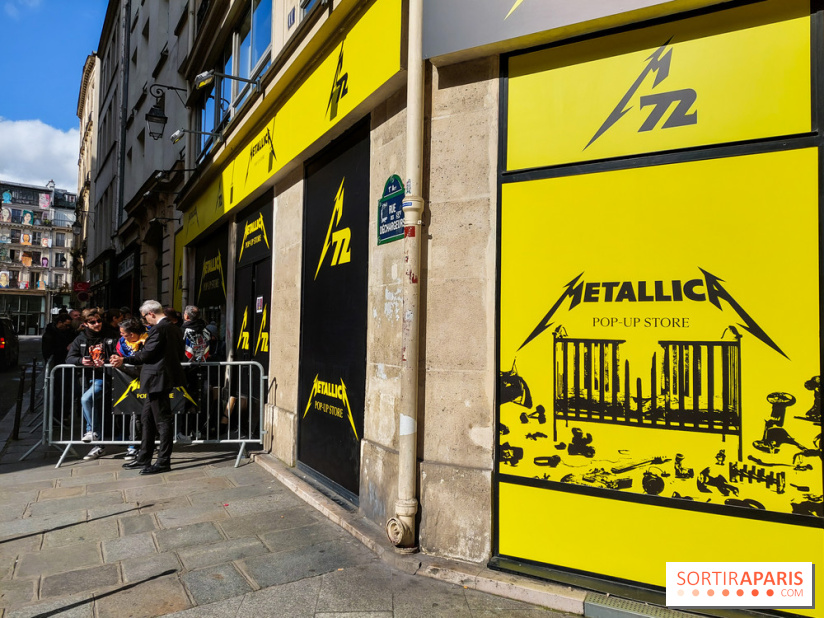 Pop-up store Metallica à Paris - 20230516 101143