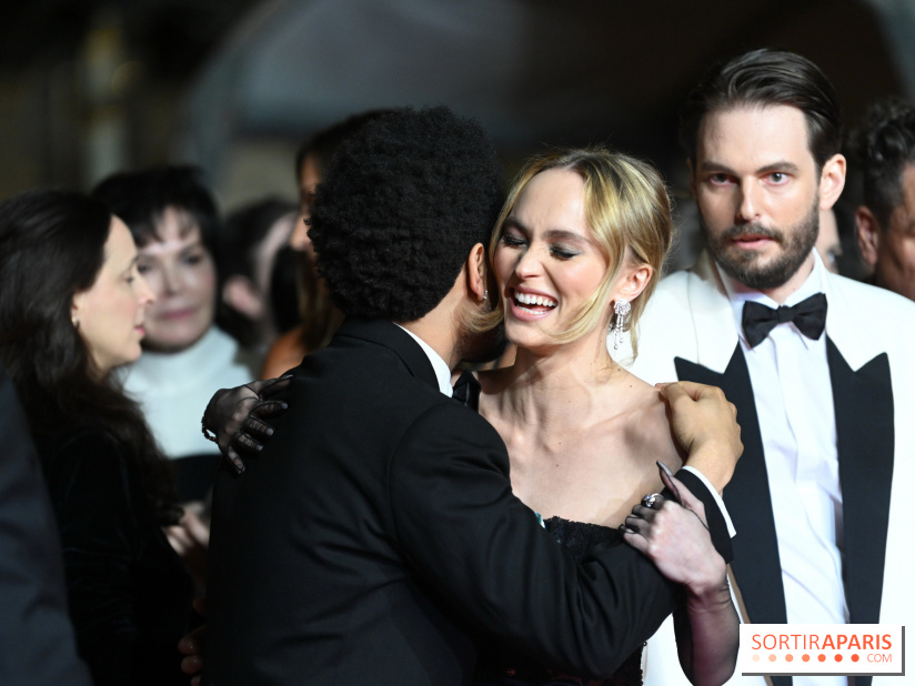 ©Rachid Bellak - Abel Tesfaye (The Weeknd), Lily-Rose Depp et Sam Levinson