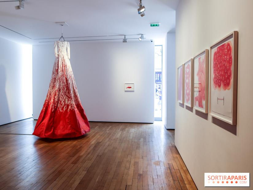 Expo Memory Under The Skin de Chiharu Shiota à Paris, nos photos - IMG 0115