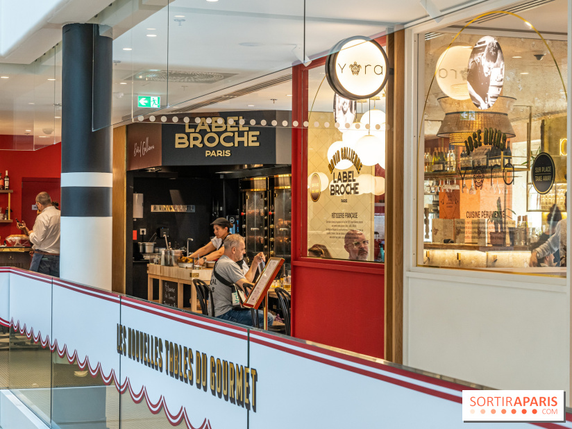 Label Broche restaurant - David Gallienne - Table du Gourmet - Galeries Lafayettes - Top Chef -  A7C4762