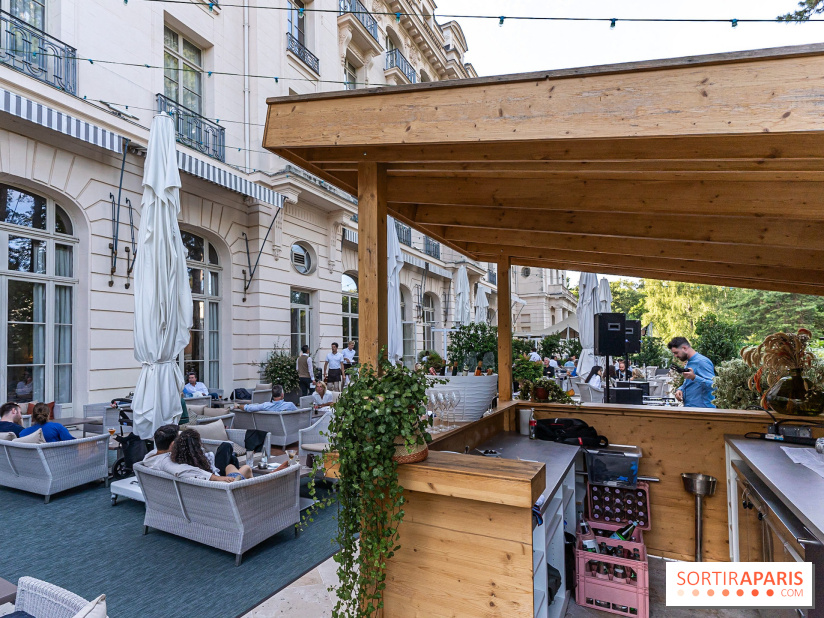 Garden barbecue au Trianon Palace à Versailles
