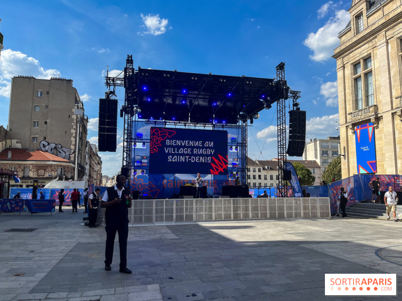 Le Village Rugby de Saint-Denis pour la Coupe du Monde de Rugby 2023