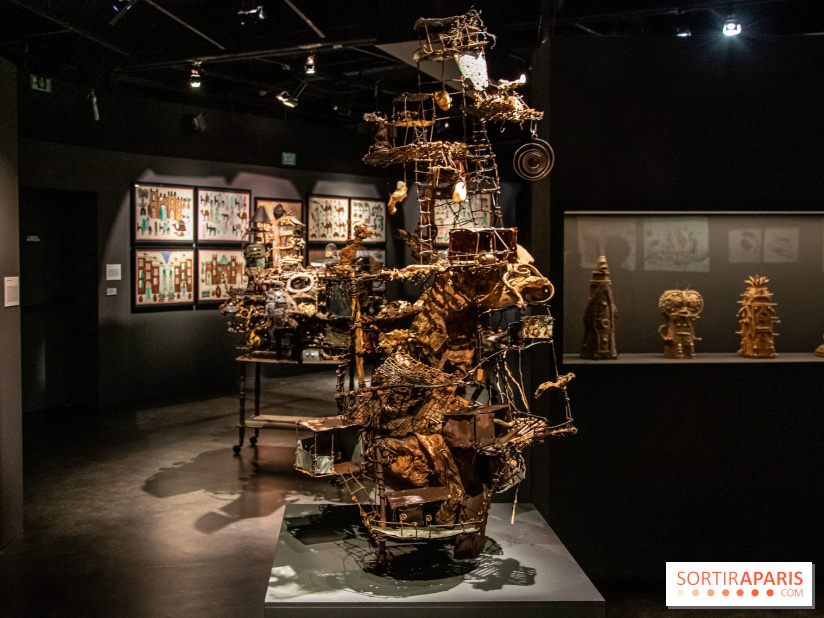 Exposition Aux Frontières de l'Art Brut à la Halle Saint-Pierre