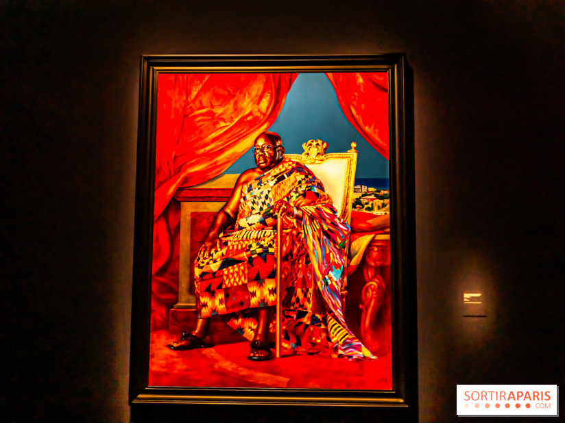 Exposition Kehinde Wiley - Dédale du Pouvoir - Musée du Quai Branly Jacques Chirac - photos  -  A7C2034