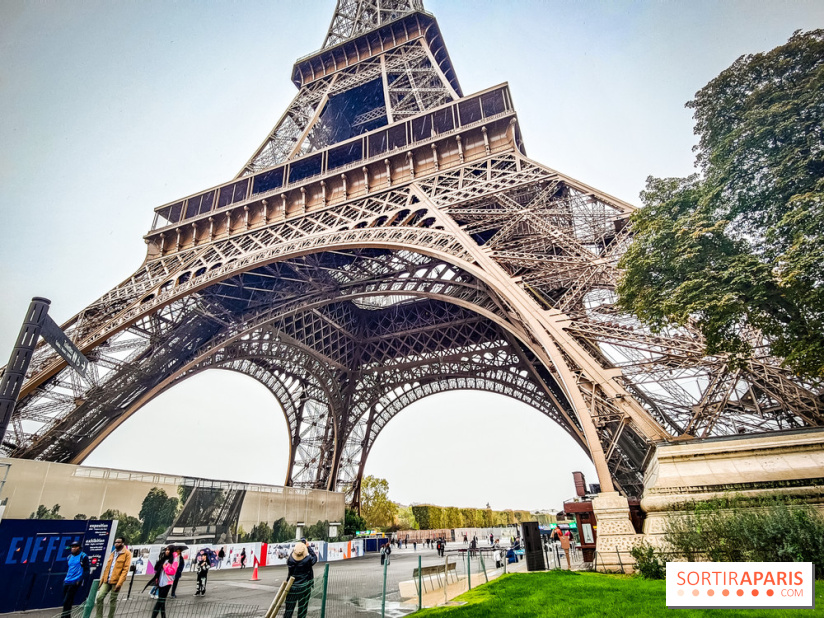 Tour Eiffel : une exposition inédite gratuite en hommage à Gustave Eiffel sur le parvis - nos photos