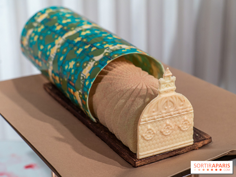 Bûche et cocktail de Noël du Printemps Haussmann par Bryan Esposito et Matthias Giroud - A7C0423
