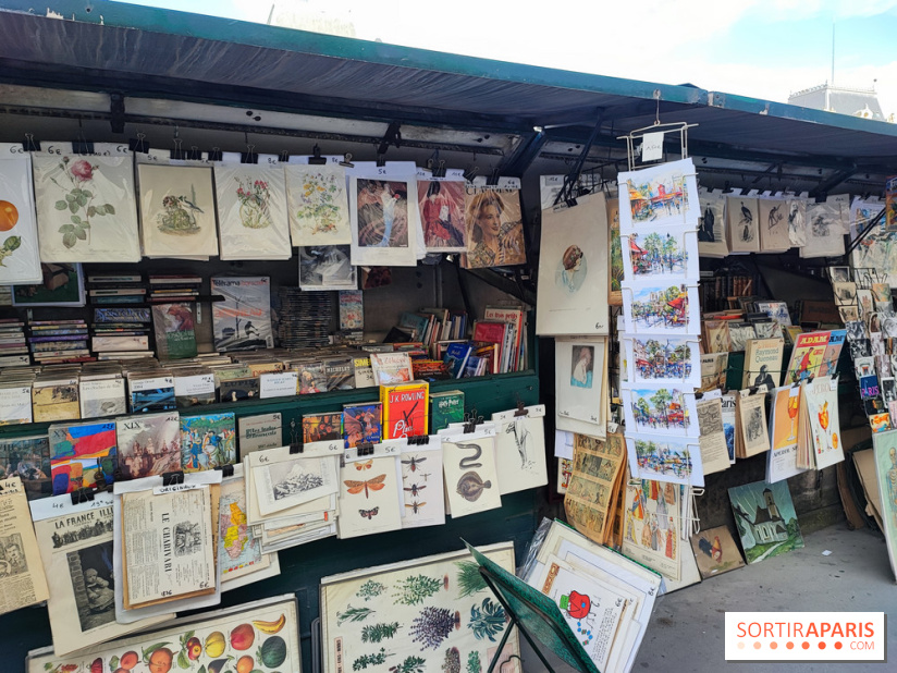 Bouquinistes des quais de Seine - 155733