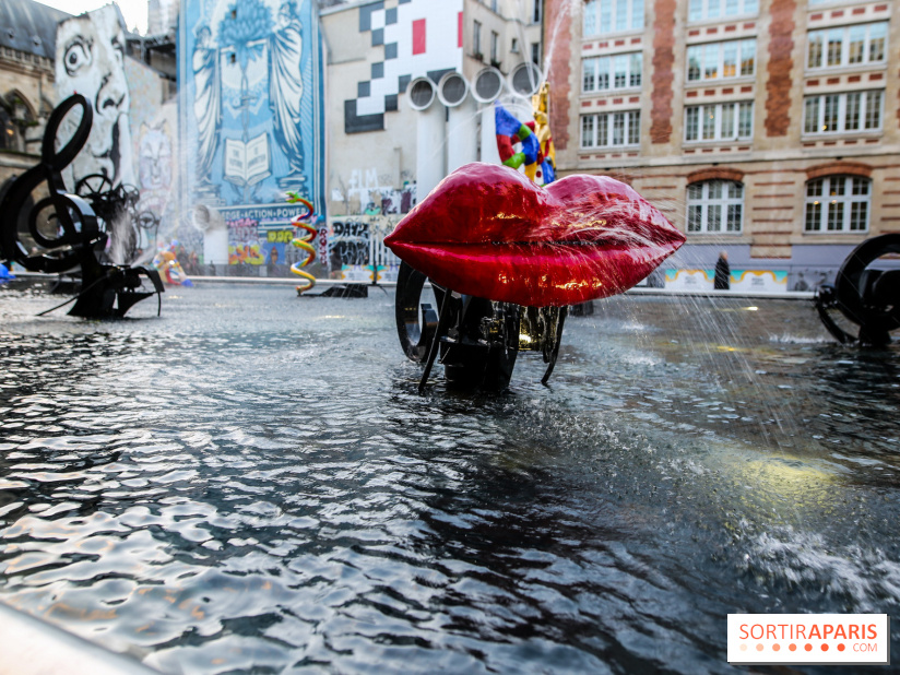 La Fontaine Stravinsky restaurée à Paris, nos photos
