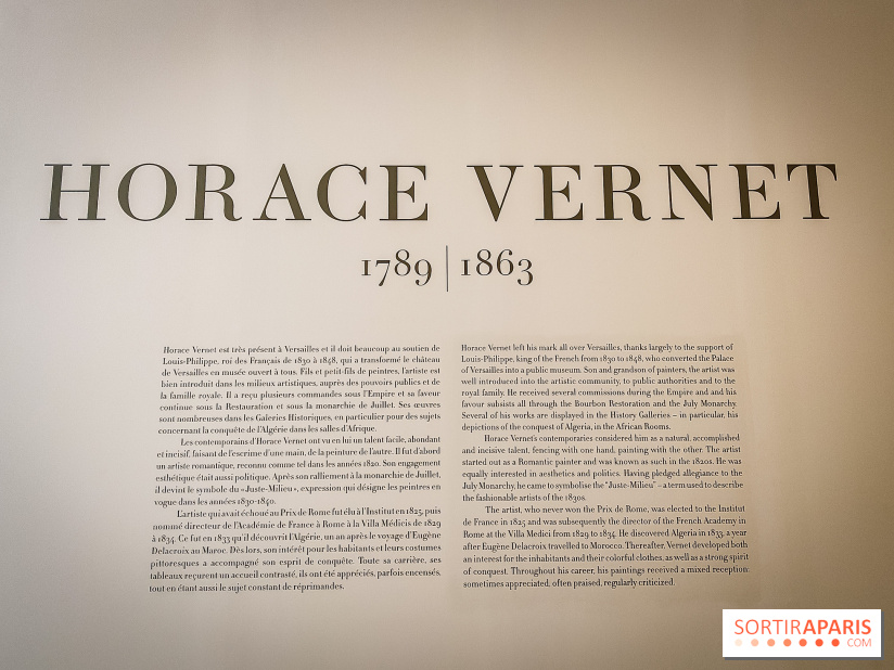 Exposition Horace Vernet : le peintre de l'Empire mis à l'honneur au château de Versailles - IMG20231110103631