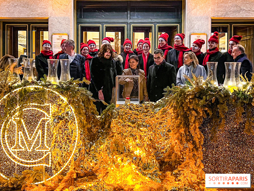 Les illuminations de Noël 2023 de l'Avenue Montaigne - cérémonie et décors féériques