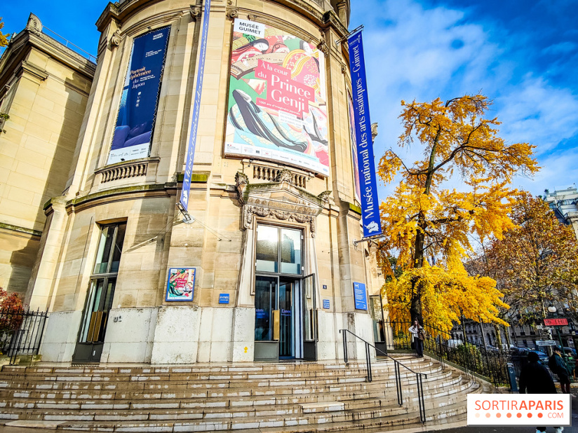 Exposition A la cour du Prince Genji : l'imaginaire japonaise se dévoile au musée Guimet  - IMG20231121103619