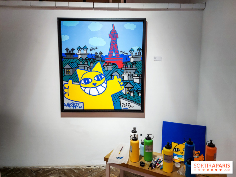 M. Chat fête ses 25 ans, nos photos de l'expo à Paris - 20231130 151603