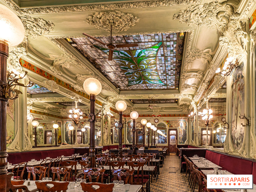 Le Bouillon Julien, la brasserie au sublime décor art nouveau, son menu et ses plats