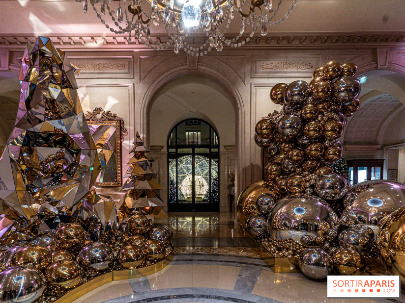 Le Four Seasons George V et ses décorations de fêtes -  A7C9934