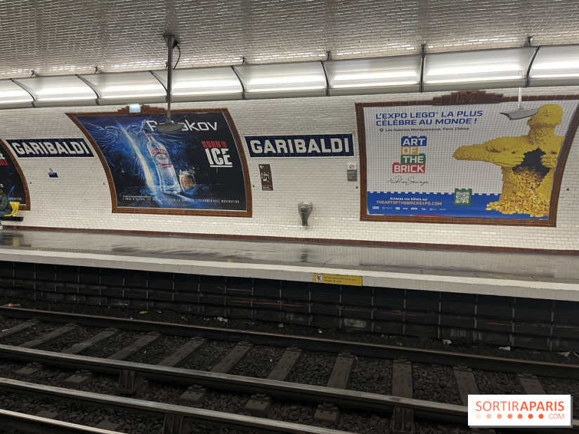 Visuels métro - Garibaldi ligne 13