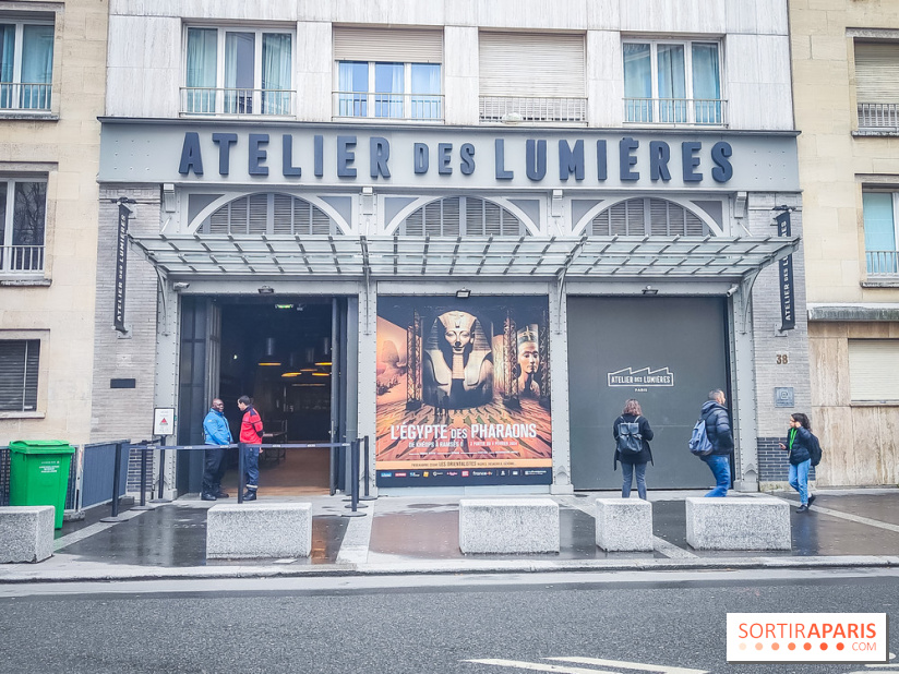 L'Egypte des Pharaons, de Khéops à Ramsès II : l'exposition immersive de l'Atelier des Lumières - IMG20240208090333
