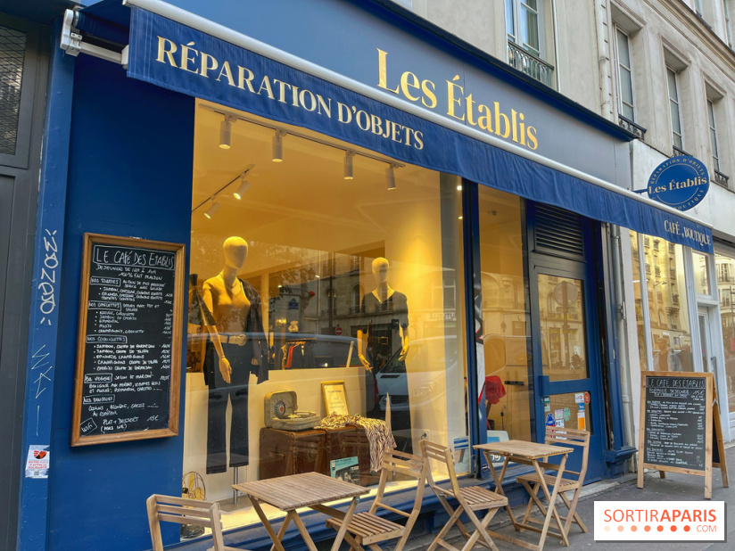 Les Établis, café et service de réparation d'objets  - IMG 8578