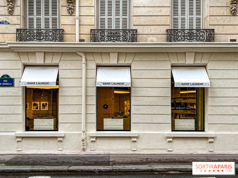 Saint Laurent Babylone, la librairie-galerie d'art de la maison de luxe à Paris