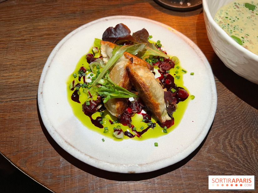 L'Office - Ravioles de bœuf, betterave