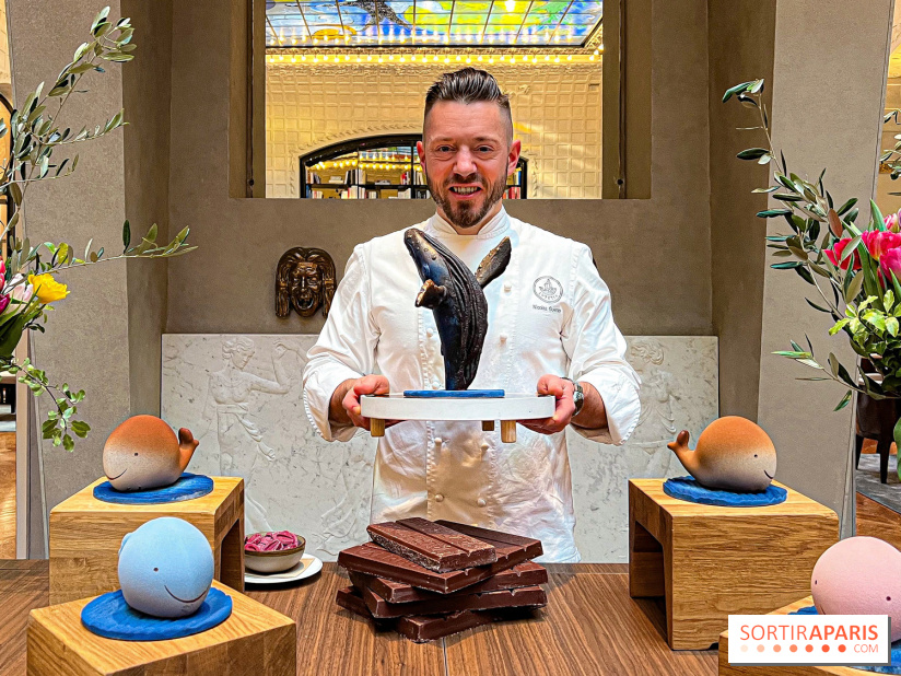 La baleine de Pâques, l'oeuf de Pâques de l'hôtel Lutetia par Nicolas Guercio - image00001