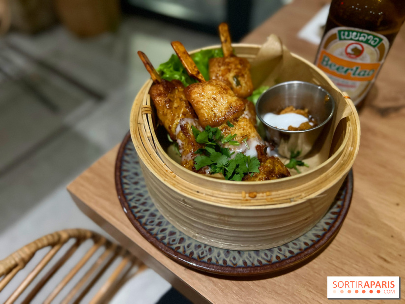 Luangpra - Brochettes poulet sauce satay