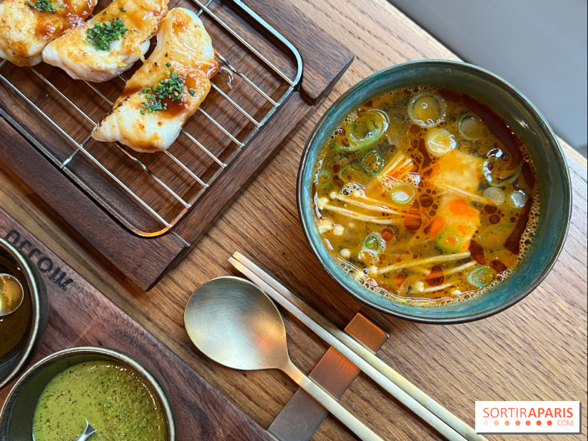 Mojju - Bouillon crevettes miso shiitake